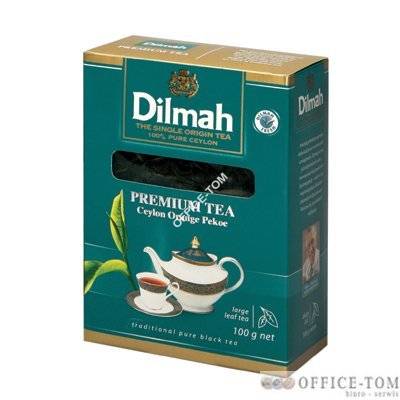Herbata DILMAH PREMIUM TEA CEYLON ORANGE PEKOE 100GsypkaDM710000