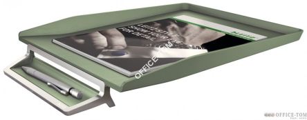 Półka na dokumenty Leitz Style z miejscem na długopis, seledynowy