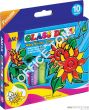 Farby witrażowe Amos gd10p10 - 10,5ml x 10 kolorów - 2