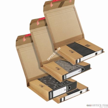 Uniwersalne opakowanie tekturowe brązowe HK do segregatorów 35-80 mm 320x290x35-80 / 365x300x-85mm