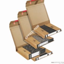 Uniwersalne opakowanie tekturowe brązowe HK do segregatorów 35-80 mm 320x290x35-80 / 365x300x-85mm