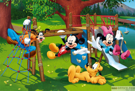 Puzzle Myszka Miki \