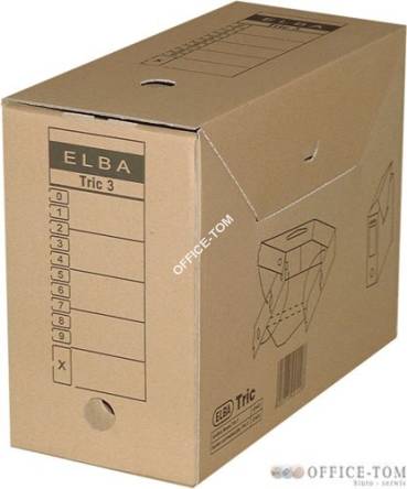Karton archiwizacyjny ELBTRIC No.3 15.5cm CBD brązowy