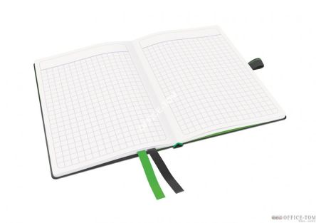Notatnik LEITZ Complete, A6 80k Czarny W kratkę 44790095
