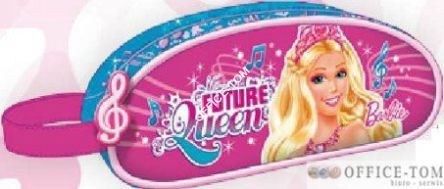 Piórnik - saszetka owalna BARBIE ST.MAJEWSKI