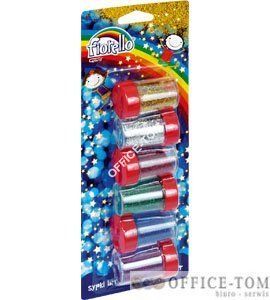 Sypki brokat Fiorello GR-B6 6 x 6 kolorów