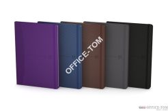 Notatnik OXFORD SIGNATURE A5 72 k 90g męskie kolory kratka