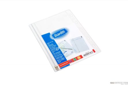 Kieszeń suwak Bantex BG10 A4 PCV140 Groszkowa