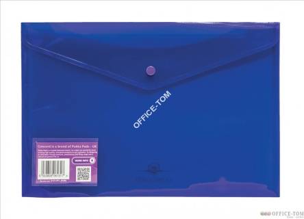 Teczka kopertowa PP 240x360mm Fioletowy CONCORD