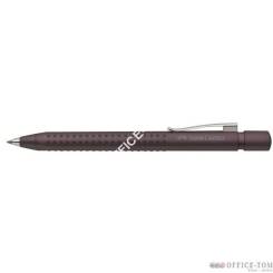 Długopis Grip 2011 brązowy Faber-Castell, wkład niebieski