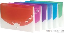 Teczka harmonijkowa BANTEX 12prz. fioletowy