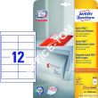 Trwałe Etykiety AVERY ZWECKFORM uniwersalne A4, 25 ark./op., 97 x 42,3 mm, białe - 2