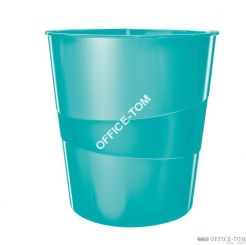 Kosz na śmieci 15L LEITZ WOW turkusowy 52781051