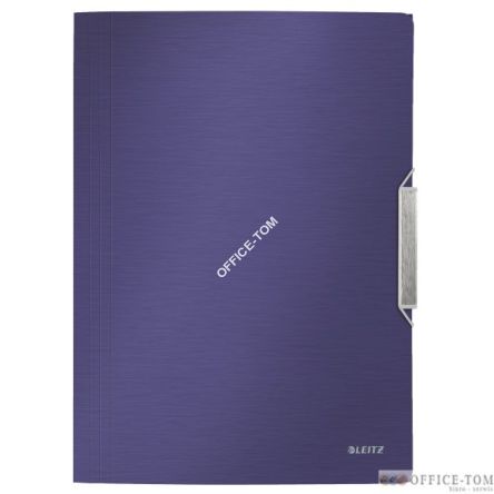 Teczka z gumką Leitz Style, 15 mm A7 Tytanowy błękit