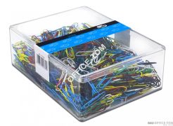 Spinacz E&D PLASTIC kolorowy 26mm 1000szt