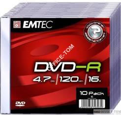 Płyta EMTEC DVD-R (25) 4.7GB x18 Cake Box