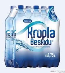 Woda KROPLA BESKIDU gazowana 1.5L butelka PET 173605