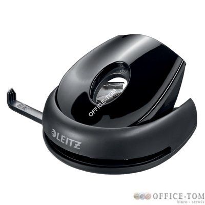 Dziurkacz duży LEITZ Allura czarny 25 kartek