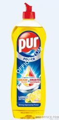 Płyn do naczyń PUR 0.9L cytrynowy 3xACTION