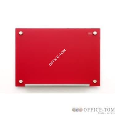 Tablica szklana Nobo Diamond 180x120, czerwona