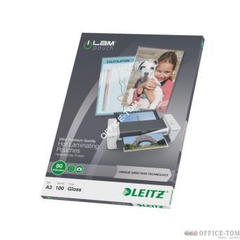 Folia do laminacji LEITZ iLAM UDT A3 80 mic.