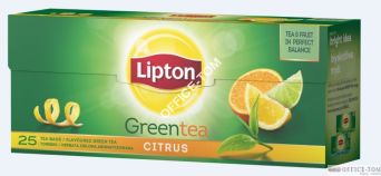Herbata LIPTON GREEN CITRUS 25szt 195779/19676601