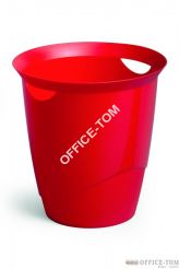 Kosz na śmieci DURABLE TRENDY 16l czerwony
