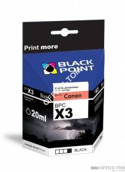 BLACK POINT Wkład do CANON BX-X3 Czarny 20ml