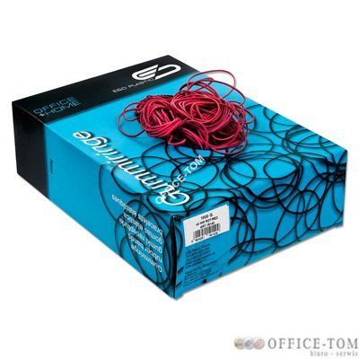 Gumki recepturki  E&D PLASTIC czerwone średnica 50mm /1,2mm cienkie 1kg karton