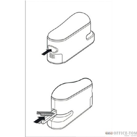 Zszywacz elektryczny Leitz Allura 10kartek Srebrny - grafitowy