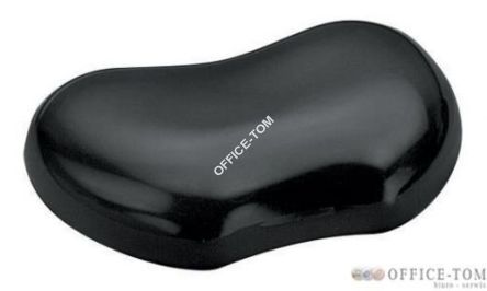 Podkładka pod nadgarstek żelowa Crystal czarna