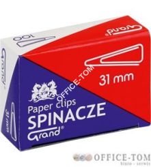 Spinacz T-31 GRAND trójkątny 10 paczek