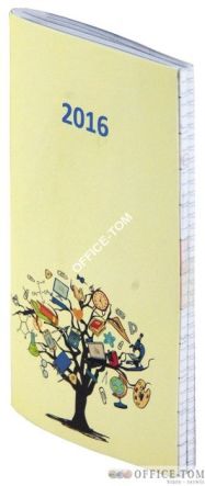 Kalendarz A6 układ tygodniowy PCV 1241 Wokół Nas