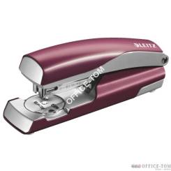 Zszywacz średni metalowy Leitz NeXXt Series Style do 30k Rubinowa czerwień