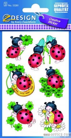 Naklejki AVERY ZWECKFORM Z-Design Creative Biedronka