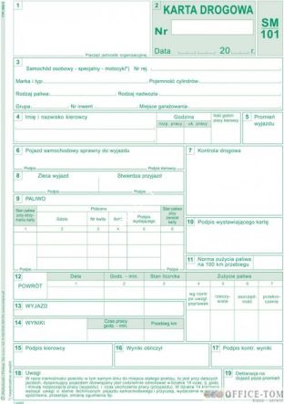 Karta drogowa MICHALCZYK I PROKOP A4 80 kartek