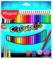 Kredki trójkątne Colorpeps 24 szt