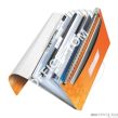 Teczka z przegródkami Leitz WOW , 6 przegródek, 250kartek A4 Metaliczna pomarańczowa - 2