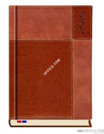 Terminarz A4 MECENAS jasny brąz tydzień/2-óch stronach T-253K-12 Michalczyk i Prokop