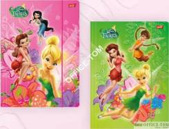 Teczka z gumką A4, DISNEY WRÓŻKI Unipap