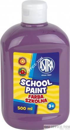 Farba szkolna 0,5l śliwkowa