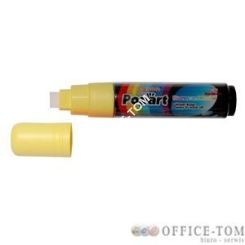 Marker suchościeralny  D.RECT kredowy 15g żółty