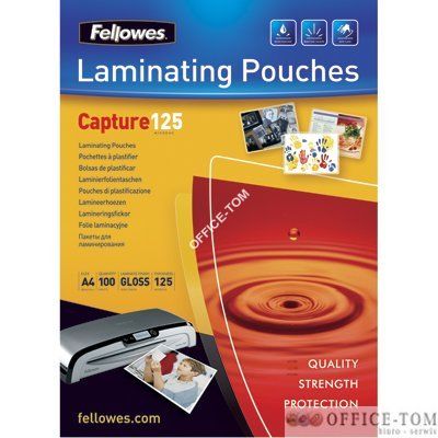 Folia do laminowania FELLOWES 125 mic A6 100szt