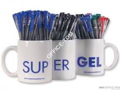 Długopis żelowy MONAMI SUPER GEL/36szt czarny