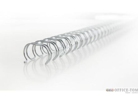 Grzbiety GBC drutowe 34 zwoje - 11mm - 100 szt. Czarne