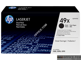Toner HP 49X (Q5949XD) czarny 2x6000str 2szt