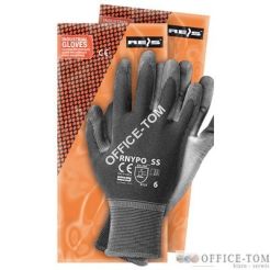 Rękawice powlekane RNYPO stalowo-szare Rozmiar 10 Reis