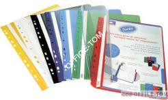 Skoroszyt A4 PVC z perforacją (10szt.) jasny niebieski 100550310 ELBA