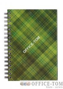 Brulion w twardej oprawie w spirali 80k kr.A5