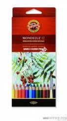 Kredki 12 kredek MONDELUZ *3716*